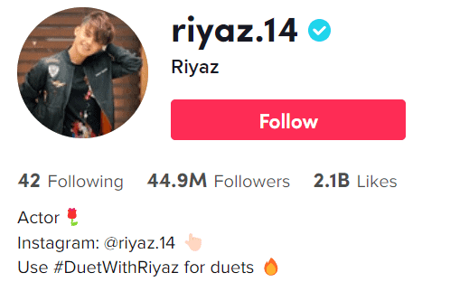 Riyaz Afreen Riyaz Afreen - Most Followed People on TikTok